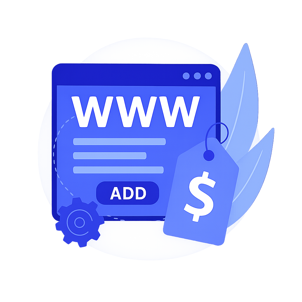 დომენის განთავსება